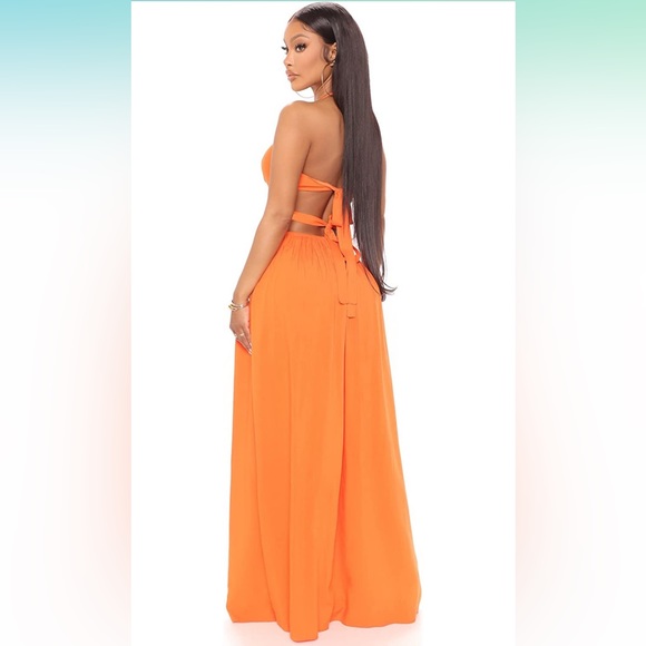 Halter Maxi Dress - Picture 2 of 4